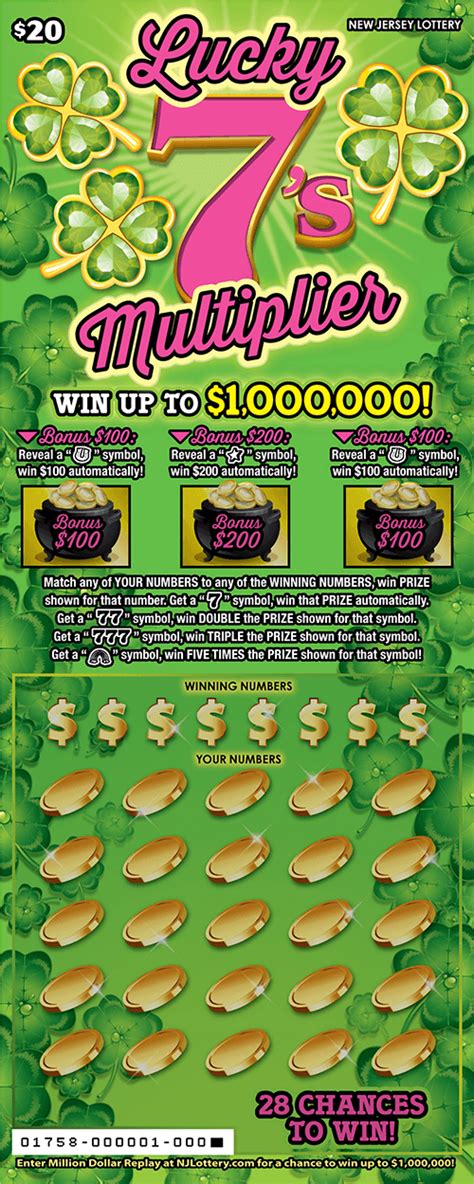 The Best NJ Scratch Offs Available sorted by best odds.
